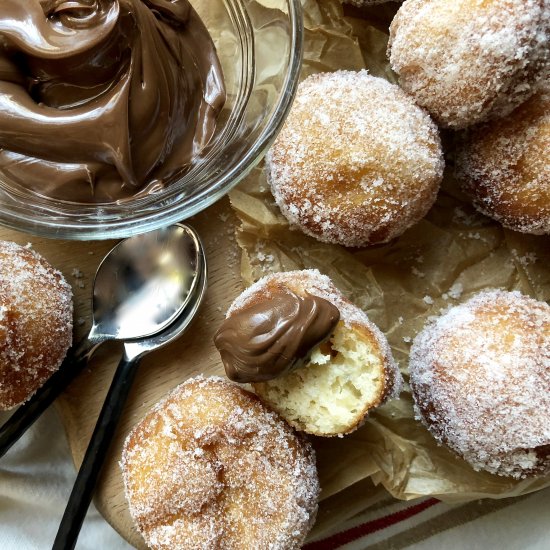 fried zeppole (gluten-free)