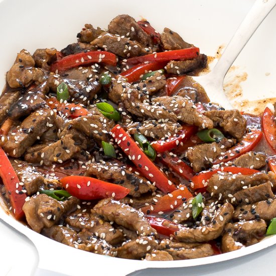 Spicy Szechuan Beef