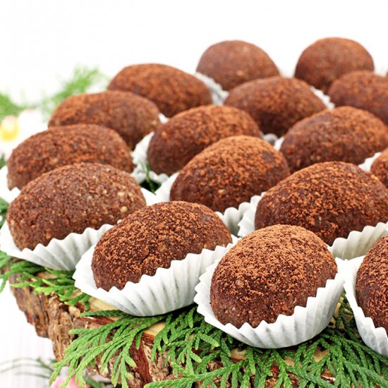 KARTOSHKA CHOCOLATE CAKE TRUFFLES