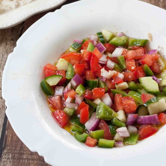 Turkish Shepherd’s Salad