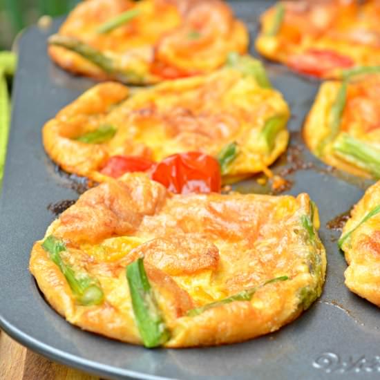 Asparagus Egg Donuts