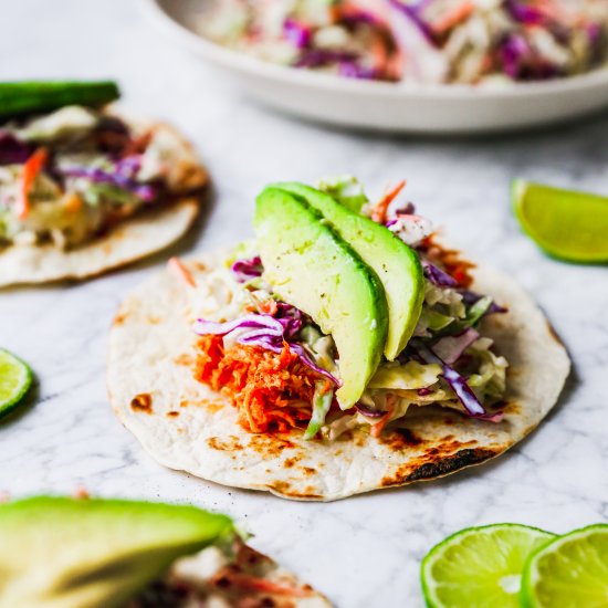 Slow-Cooker Buffalo Chicken Tacos