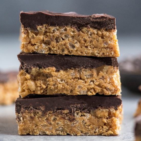 Peanut Butter Rice Crispy Treats