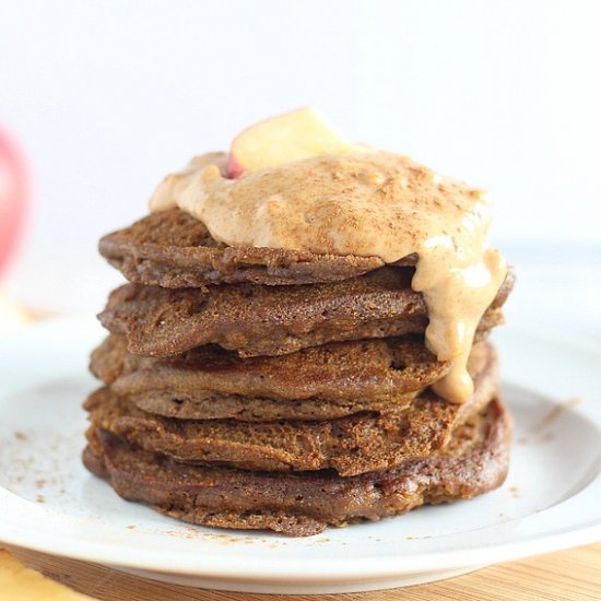 Honey Teff Pancakes