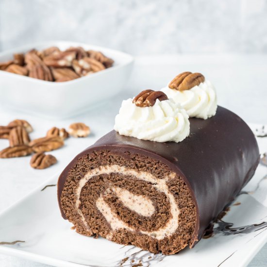 Chocolate Roll Cake