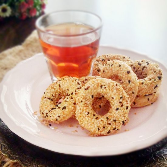 Gevrek kandil simidi /Turkish bagel