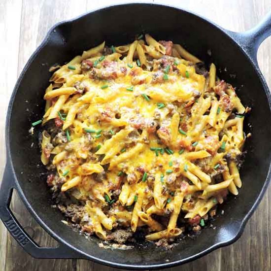 Cheeseburger Casserole