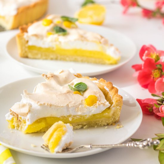 French Lemon Meringue Tart