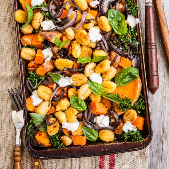 Gnocchi salad