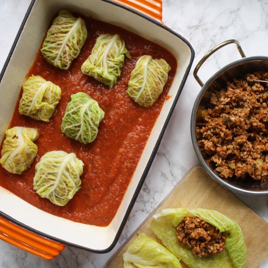 Stuffed Cabbage Leaves