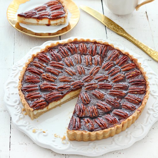 Pecan Cheesecake Pie