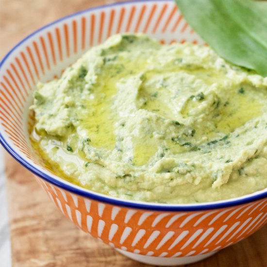 Wild Garlic Hummus