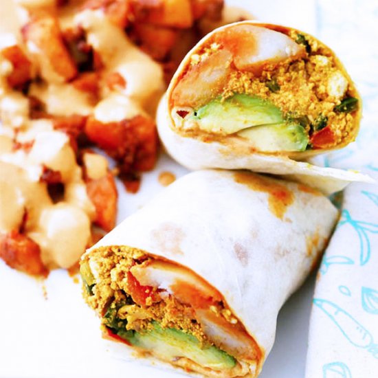 Vegan Breakfast Burritos