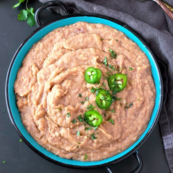 Instant Pot Mexican Refried Beans