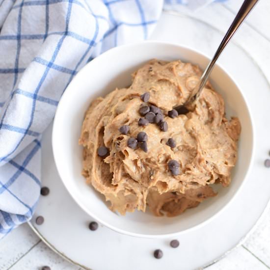 Chocolate Chip Cookie Dough Hummus