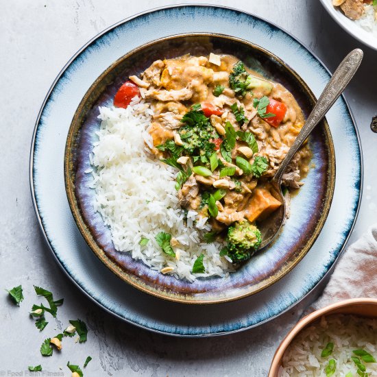 Thai  Peanut  Chicken  Curry