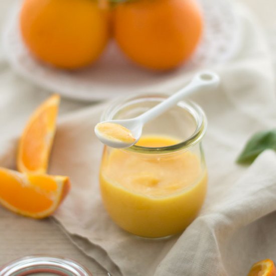 Orange curd