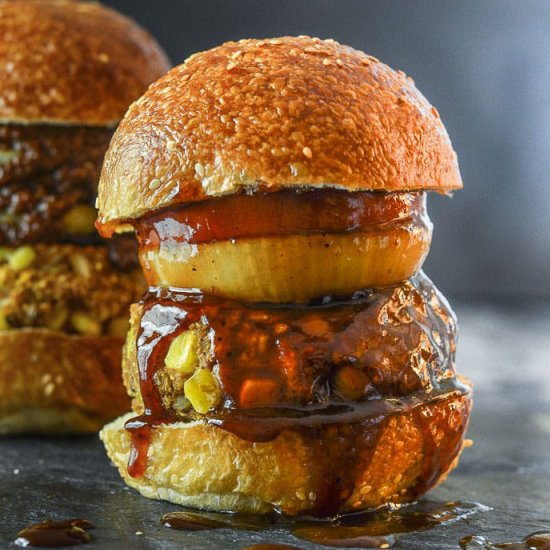 Vegan BBQ Burger