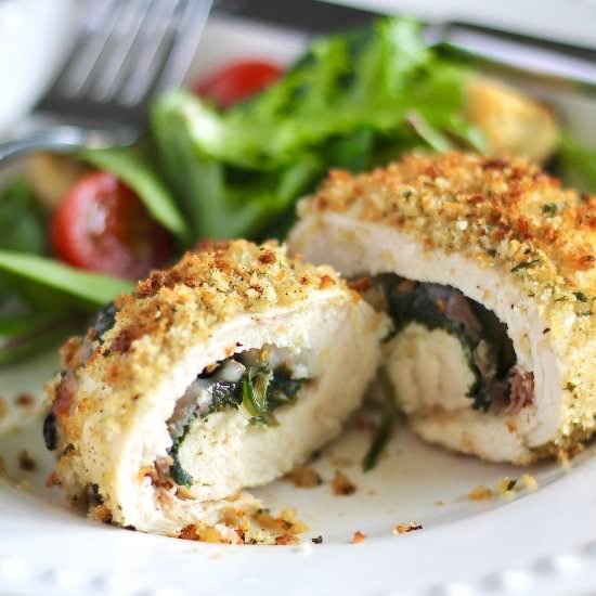 Rolled Chicken Saltimboca