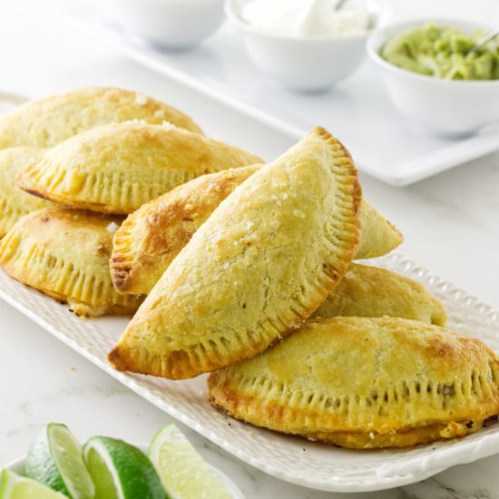 spicy pulled pork empanadas