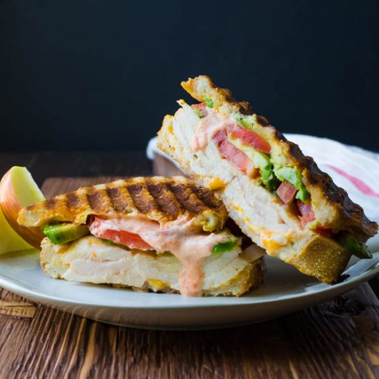 California Smoked Chicken Panini