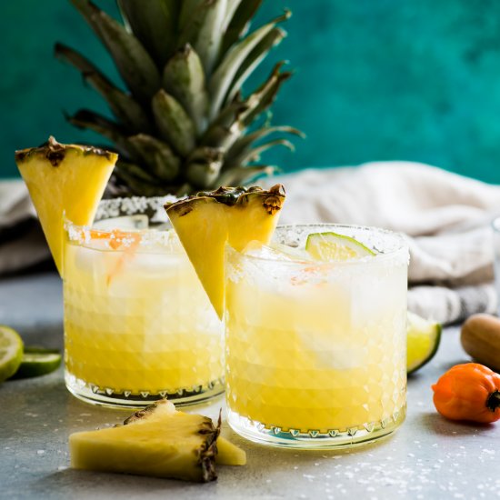 Spicy Pineapple Margarita