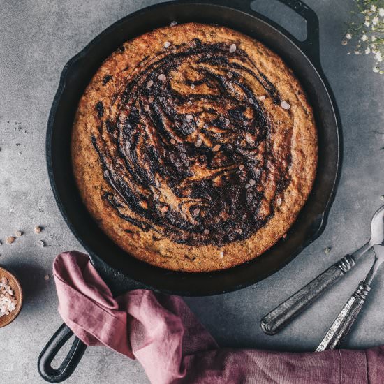 PALEO + GF BANANA COOKIE SKILLET