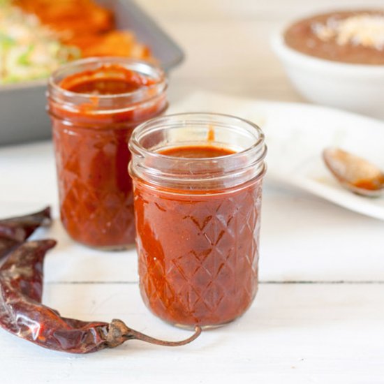 HOMEMADE ENCHILADA SAUCE