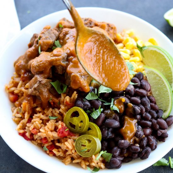 Instant Pot Burrito Bowls