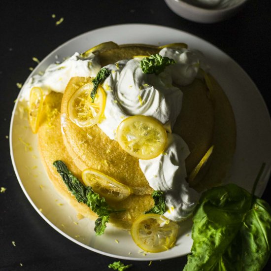 Lemon Basil Cake