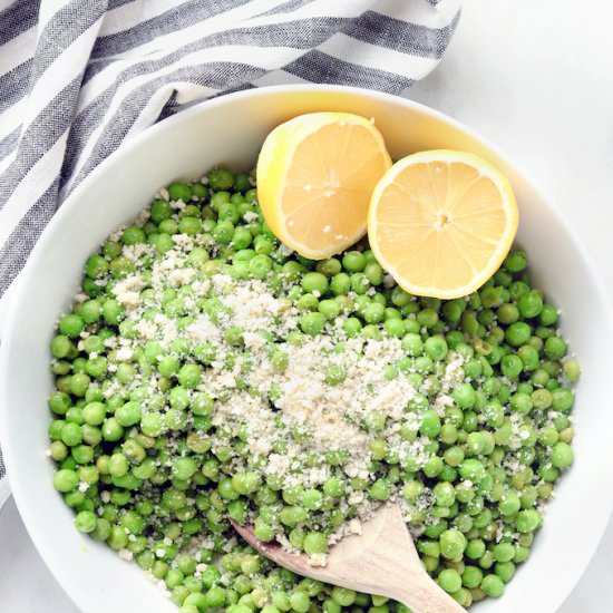 Simple Spring Peas