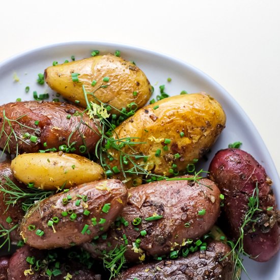 Salt and Vinegar Fingerlings