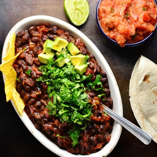 Easy Mexican Bean Stew