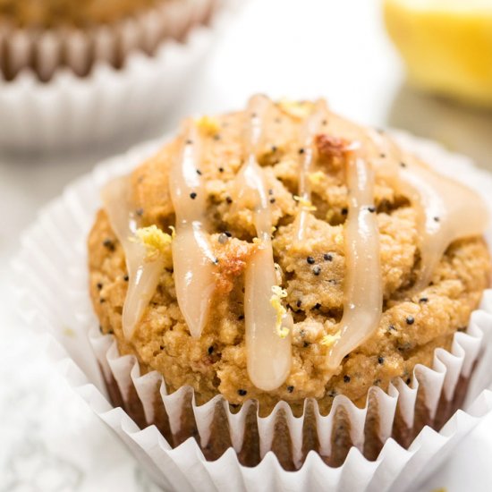 GF Lemon Poppy Seed Muffins