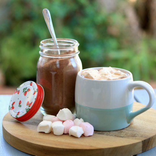 Healthy DIY Hot Chocolate Mix