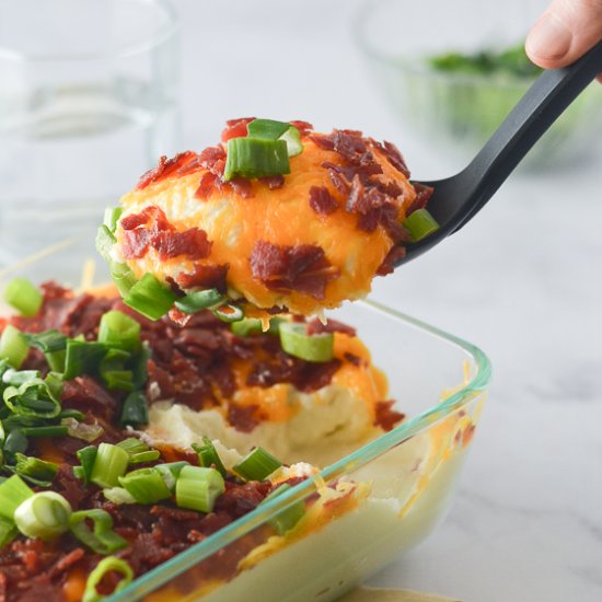 Loaded Cauliflower Mash