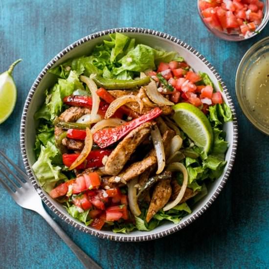 Chicken Fajita Salad