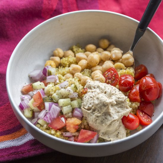 Vegan Mediterranean Bowl