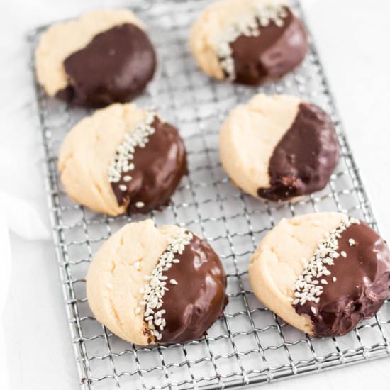 Tahini Maple Cookies