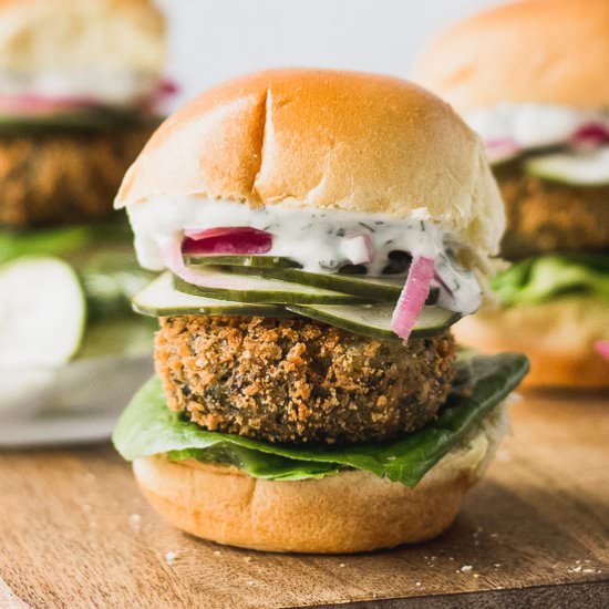 Crispy Falafel Sliders