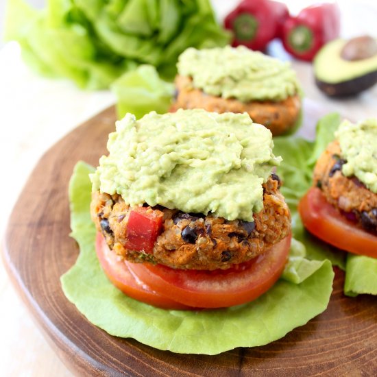 Black Bean Veggie Burgers