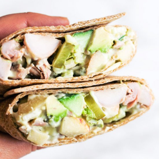 Chicken & Avocado Wraps