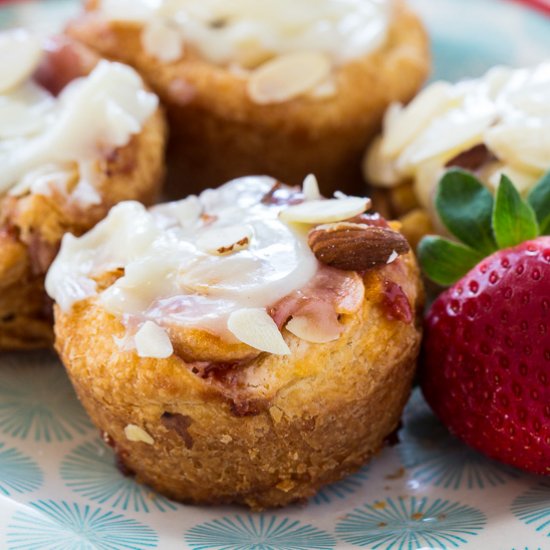 Strawberry Cream Cheese Danishes