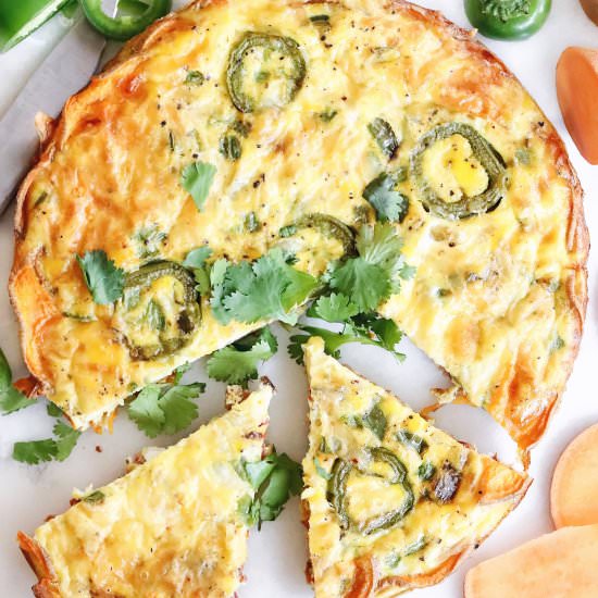 Jalapeno Popper Quiche