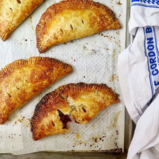 Strawberry Basil Turnovers