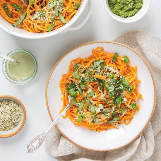 Sweet Potato Noodles