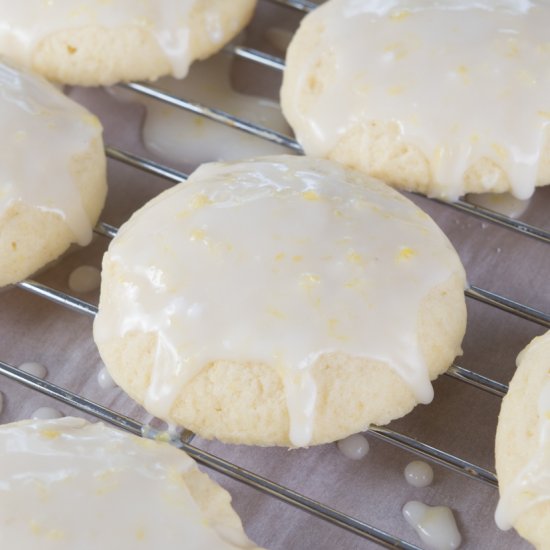 Glazed Lemon Cookies