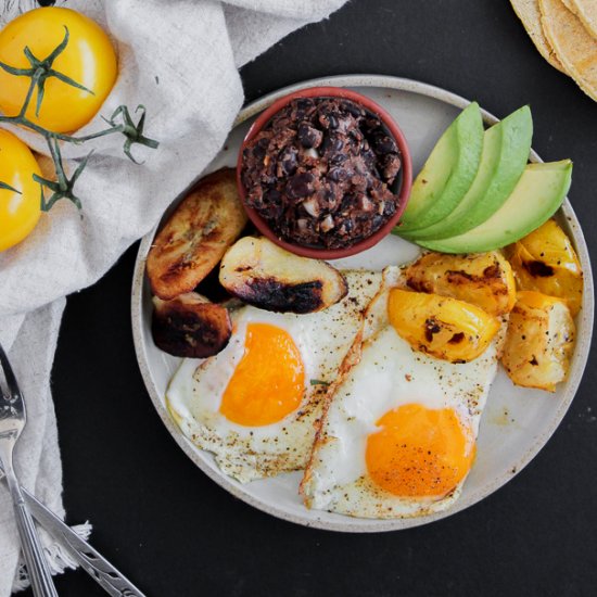 Traditional Guatemalan Breakfast