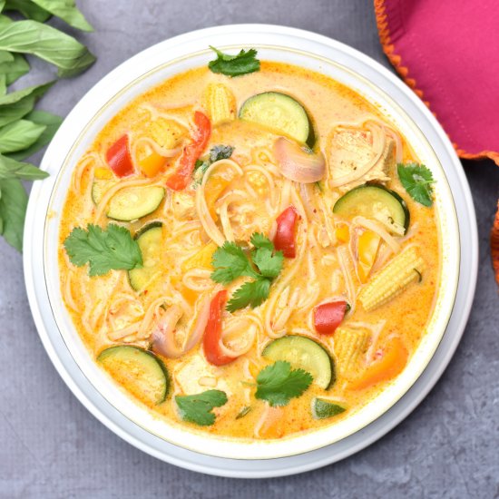 Thai Red Curry Soup