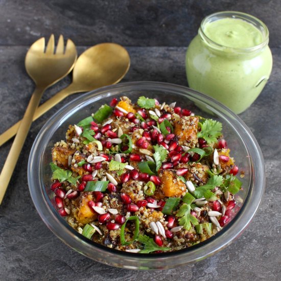 Roasted Pumpkin and Quinoa Salad